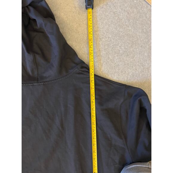 Savage X Fenty Robe‎ Unisex Women's Medium Black Hooded Showgirl Long Robe - Picture 13 of 14